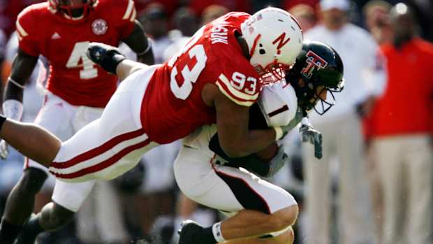 Ndamukong Suh 2009 Nebraska vs. Texas Tech football USATSI_4044033